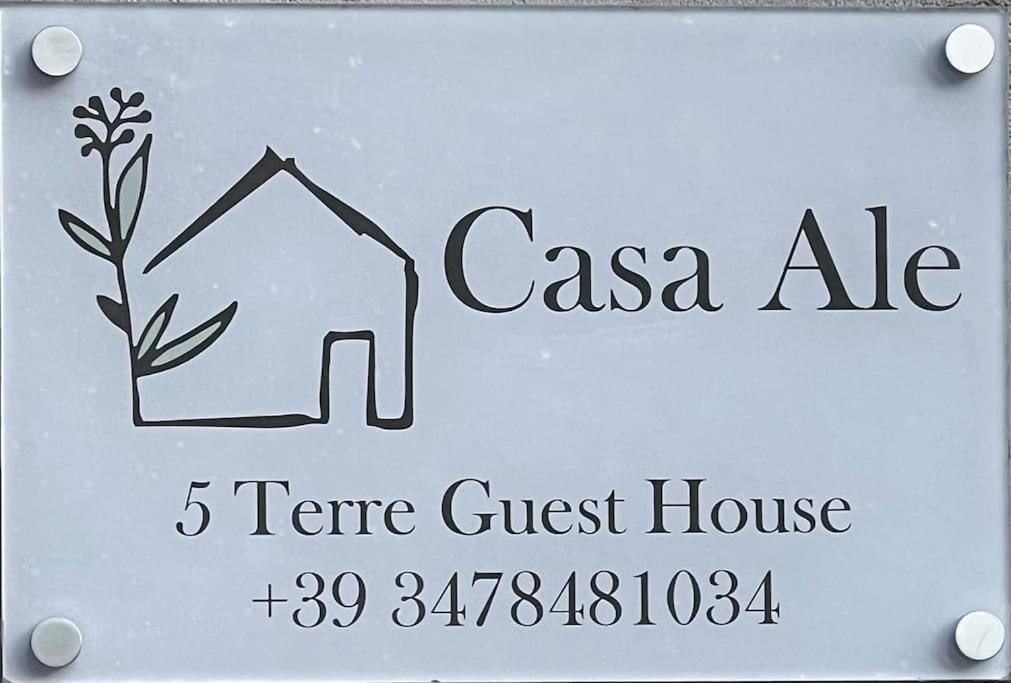 Casa Ale 5 Terre Guest House Con Giardino Специя Экстерьер фото